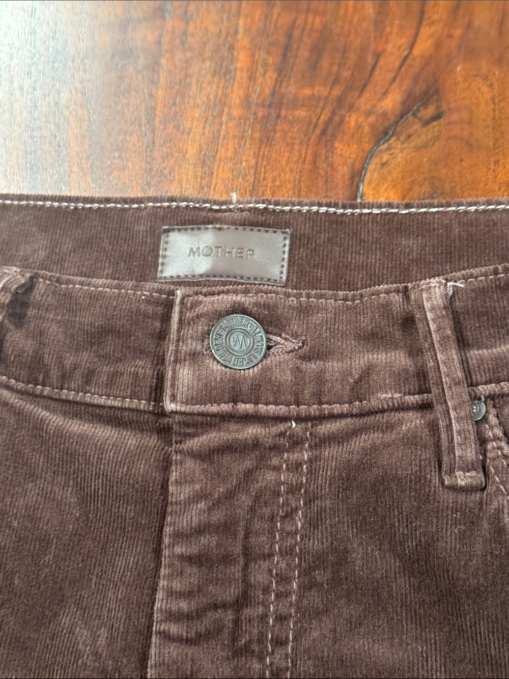 MOTHER,The Weekender Fray Slim Straight Jeans . Soft corduroy . - Picture 13 of 15